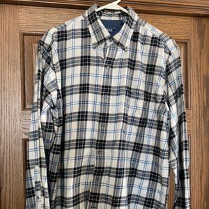 Izod men's plaid shirt